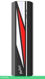 Внешний накопитель Netac USB-C 256GB черный (NT01ZX20L-256G-32BK)