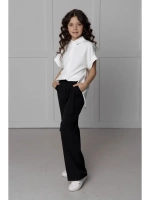 Костюм с брюками палаццо школьный