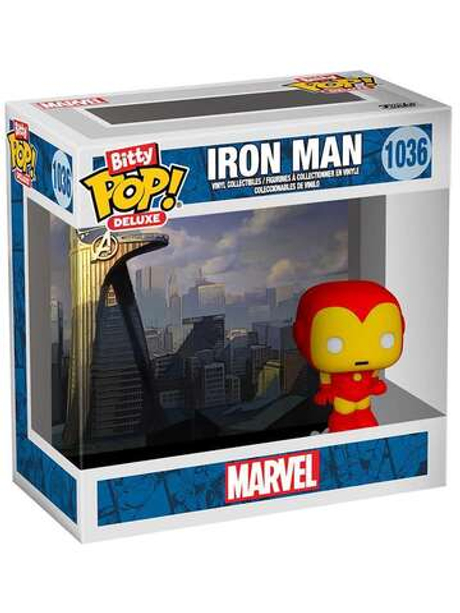 Фигурка Funko Bitty POP! Deluxe Iron Man (Avenger Tower) (1036) 81301