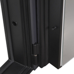 Стальная дверь "Авангард" с зеркалом