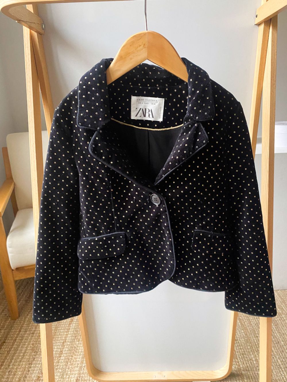 Бархатный жакет Zara, 116