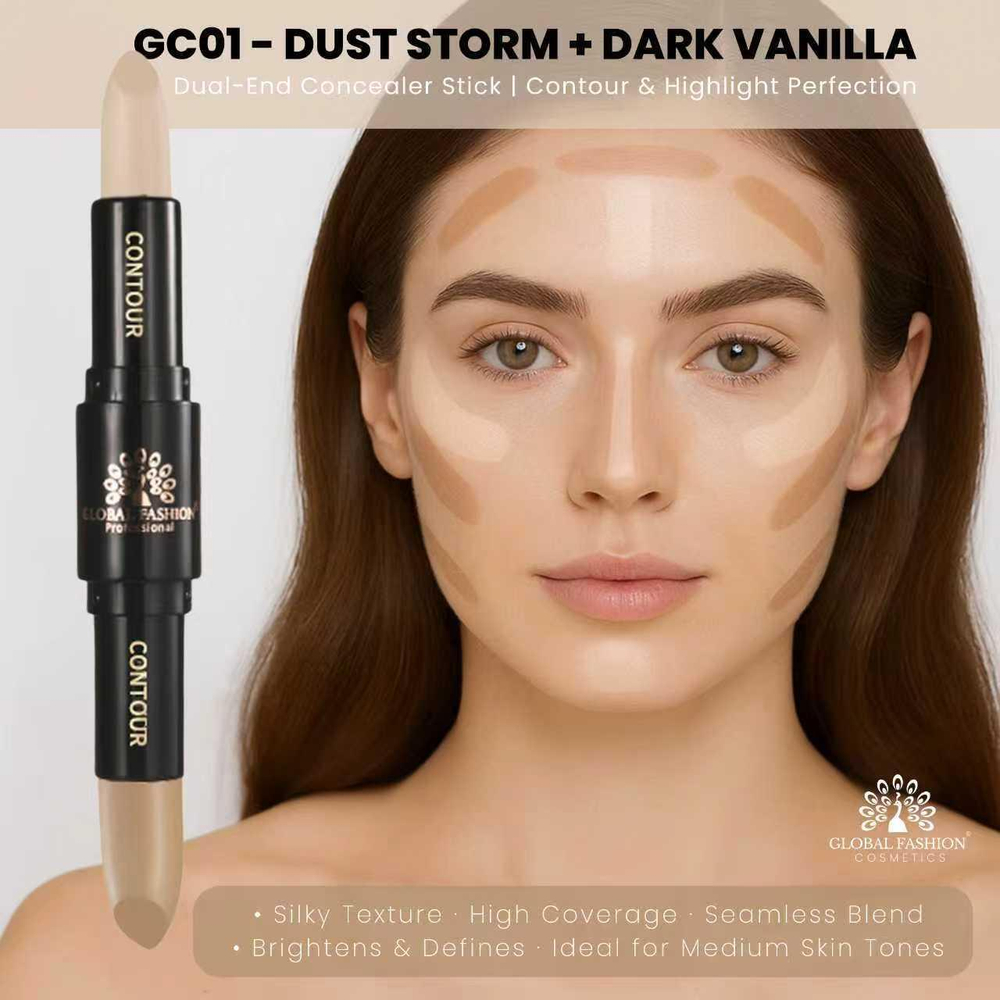 Контурирующий стик для лица, Global Fashion, GC01