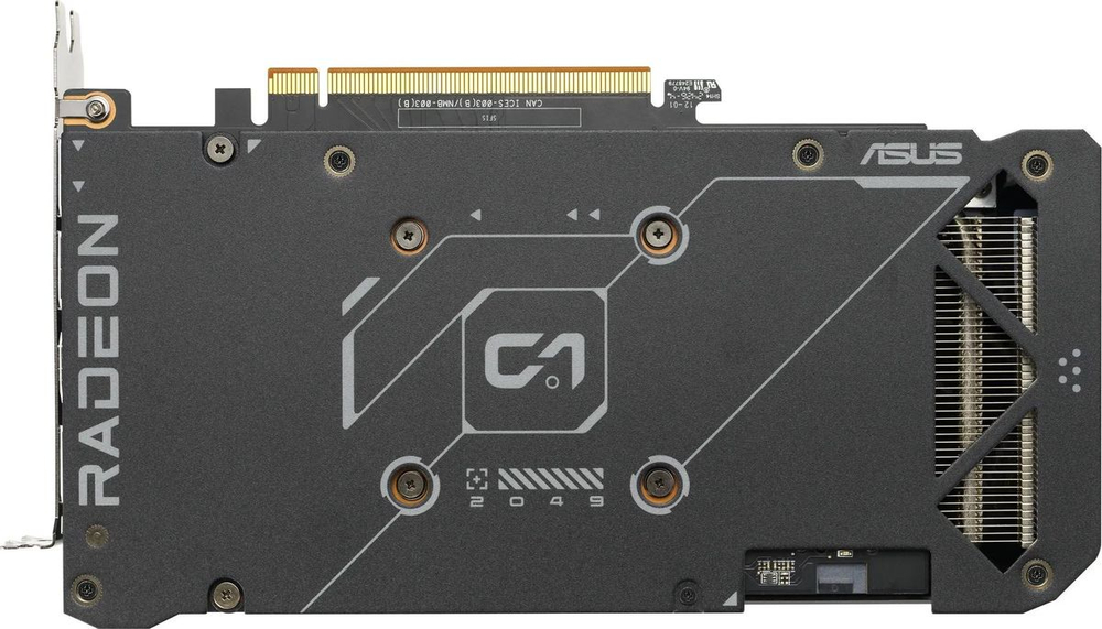 Видеокарта ASUS AMD  Radeon RX 7600 DUAL-RX7600-O8G-EVO 8ГБ Dual, GDDR6, OC,  Ret