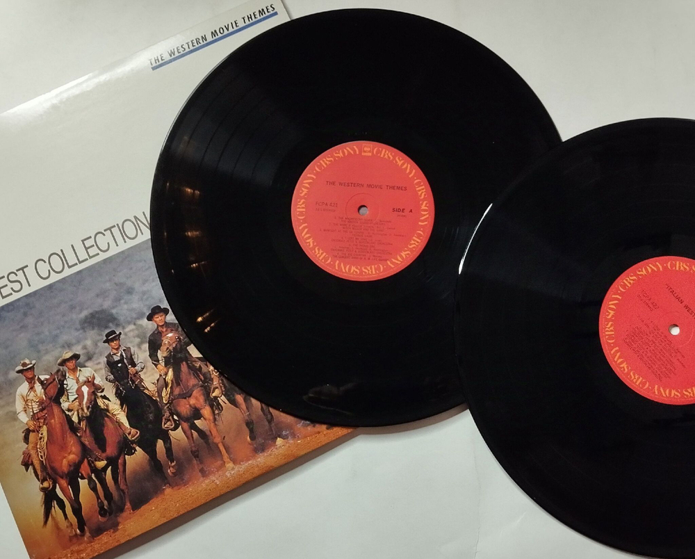 Винтажная виниловая пластинка LP The Best Collection Of Movie Themes 11 and 12 (Japan 1978) (No Obi)