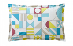 Постельное белье 2 спальное евро Blanc des Vosges La Marelle Celadon