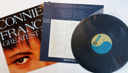 Винтажная виниловая пластинка LP Connie Francis Greatest Hits (Japan 1973)