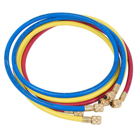 Цена на МАСТАК (105-61015) Шланг заправочный для фреона 1/4" SAE х 1/4" SAE 1.5 м