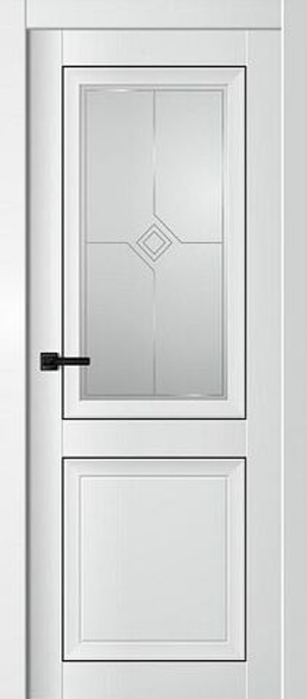 Межкомнатная дверь Двери Гуд Next ПО Белый бархат