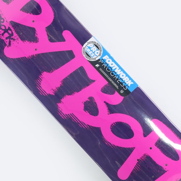 Дека Футворк Лого Неон Фиолетовый (sale) артикул: - купить в магазине Дайс