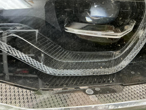 Битая Фара левая BMW 5er G30 (17-20) Adaptive LED