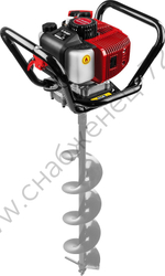 ЗУБР d 60 - 200 мм, 43 см3, 1 оператор, мотобур (бензобур) (МБ1-200)