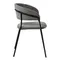 Стул Turin темно-серый с чёрными ножками