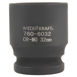 WDK-760-6032 Головка ударная 3/4", 6 граней, 32 мм