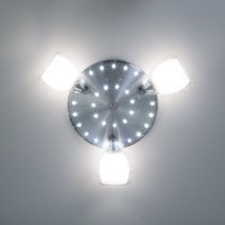 Citilux Самба CL158132 Люстра с поворотными плафонами Алюминий Хром