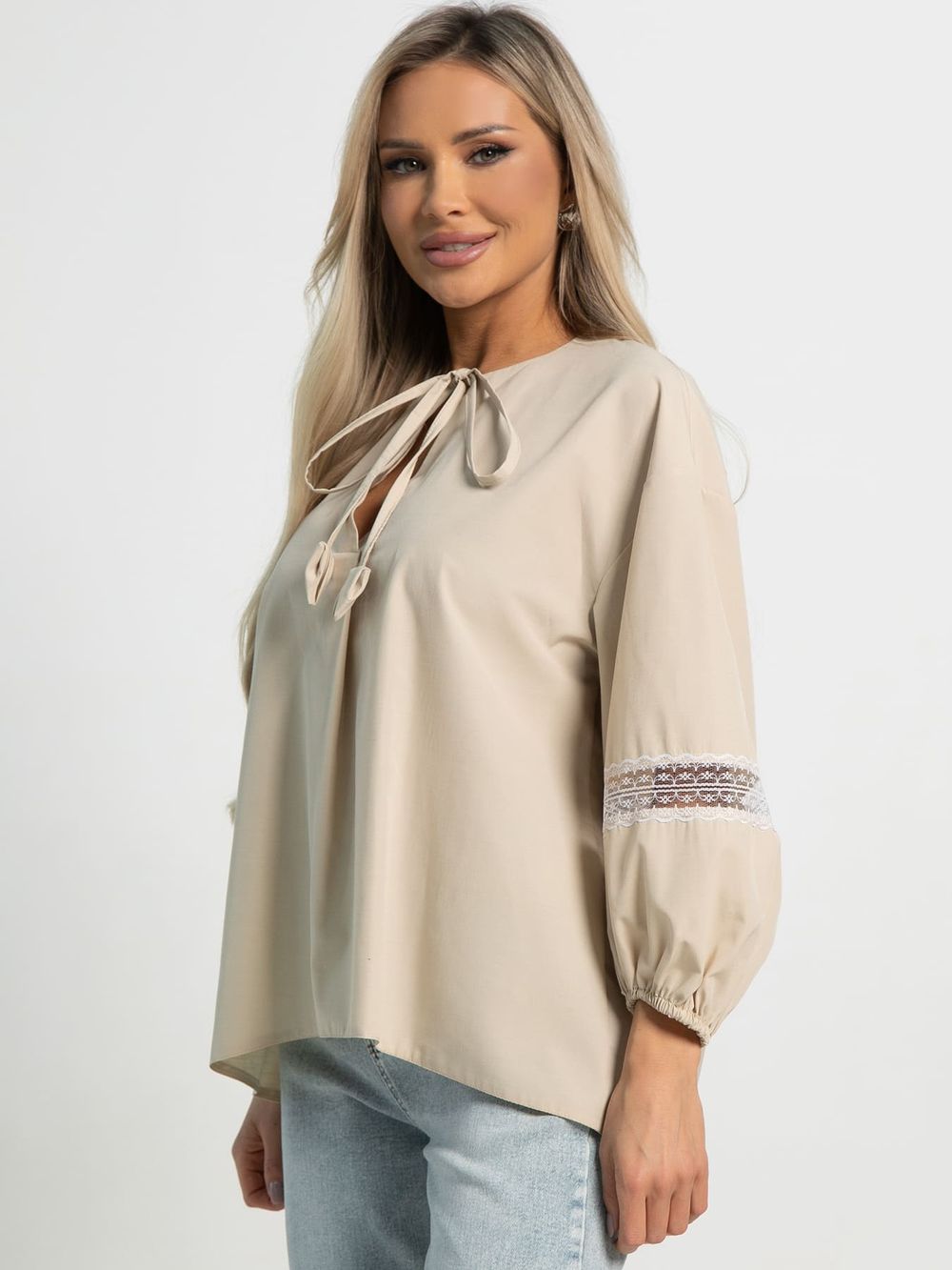 Блуза Марбелья (бежевая) Б15762-39М LT Collection