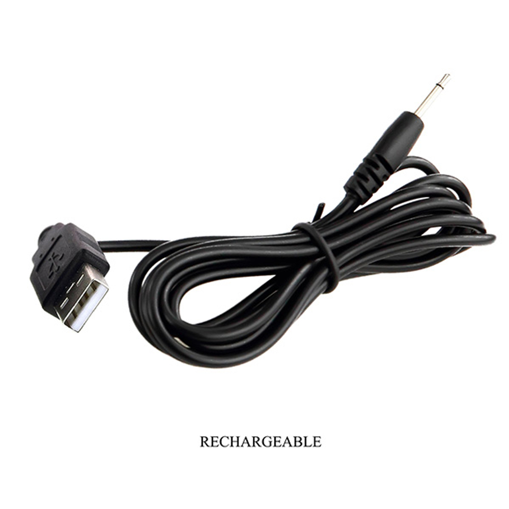 Черный вибромассажер простаты 12,7см с имитацией движения пальчика Pretty Love Tickling Prostate Massager BI-040053