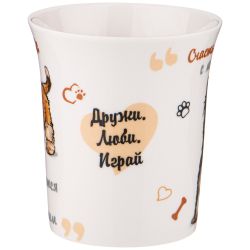 КРУЖКА LEFARD "ПИТОМЦЫ" 420 МЛ (КОР=36ШТ.)