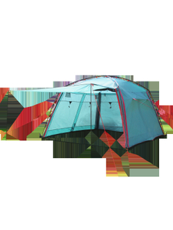 Шатер-палатка BTrace Camp (Зеленый/красный)