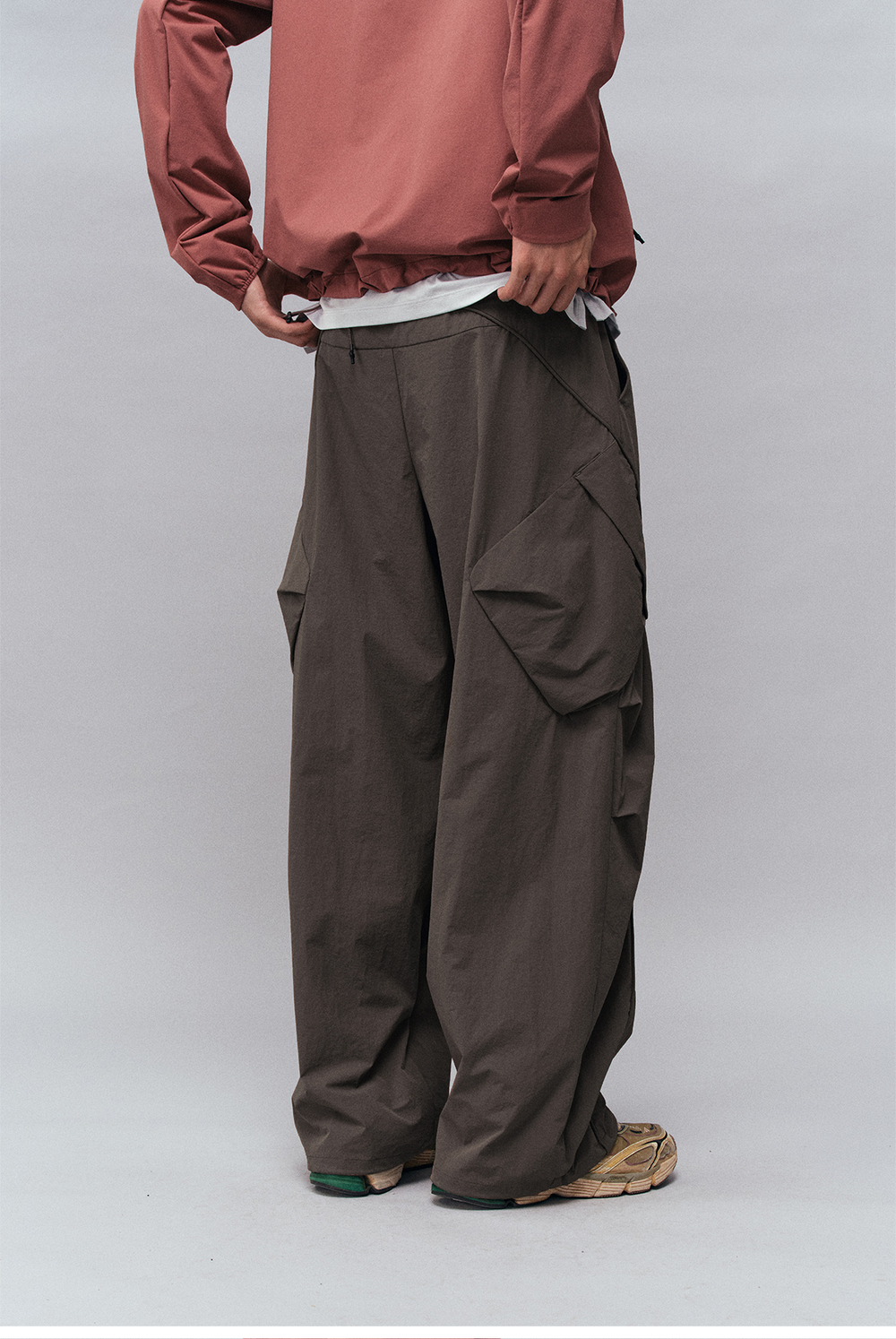 Брюки Monterest Outdoor Water-Repellent Multi-Pocket Lightweight Hiking Cargo Brown