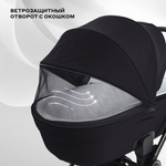 Детская коляска Rant Teo Black Chrome 3 в 1 Black