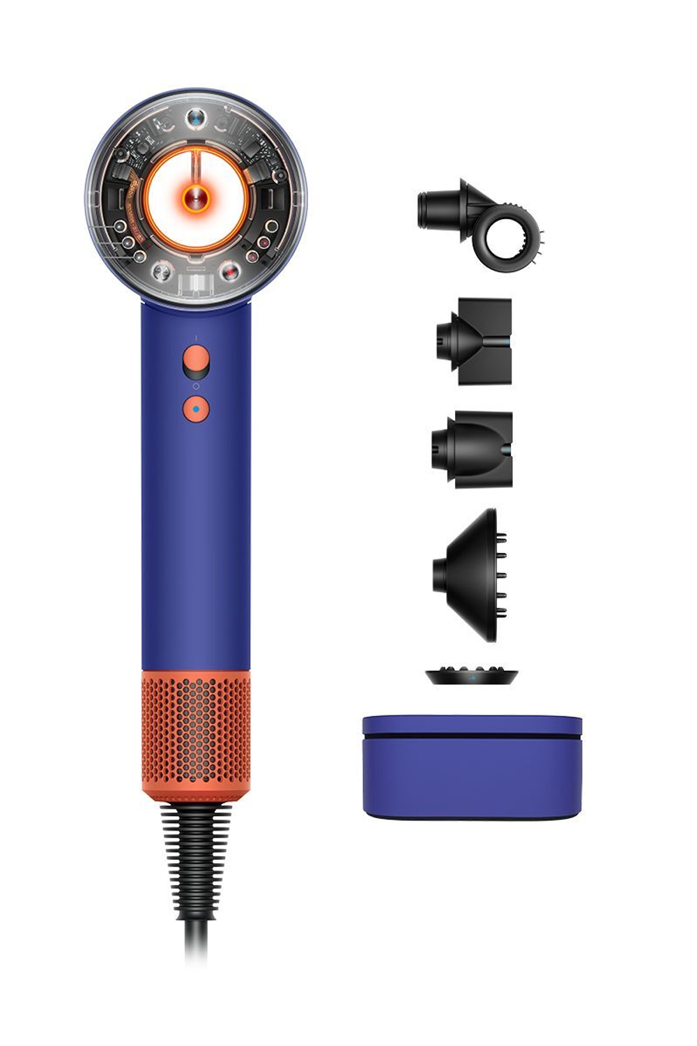 Фен Dyson Supersonic Nural HD16 Vinca Blue/Topaz Orange