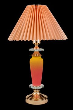 Настольная лампа 1*Е27 LE2002 оранжевый/жёлтый Muses Leon