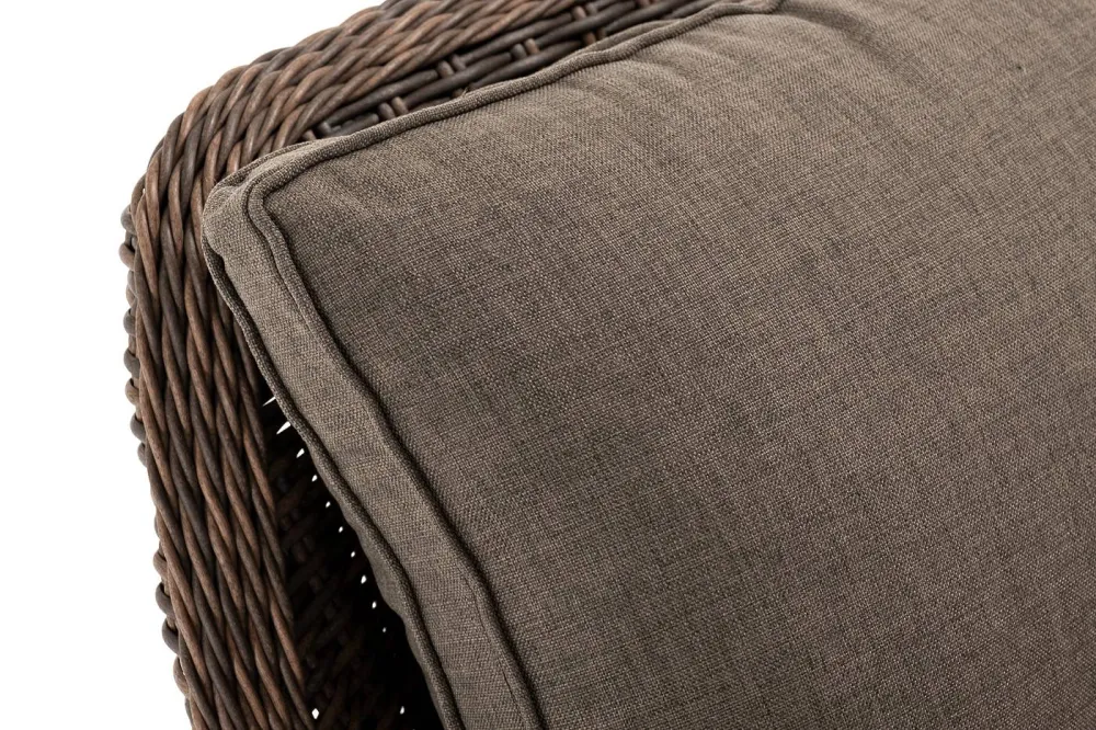 "Прованс" диван из искусственного ротанга трехместный, цвет коричневый