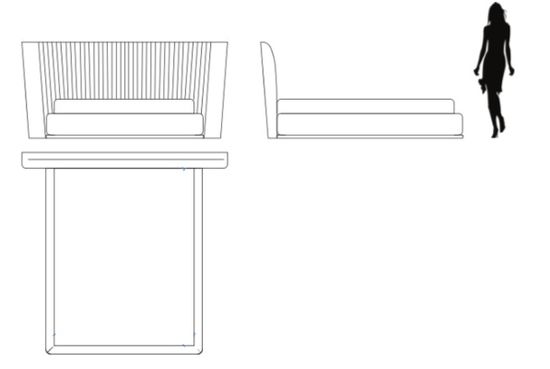 Кровать с решеткой Vivienne  TIMELESS SALE, FRATELLI BARRI