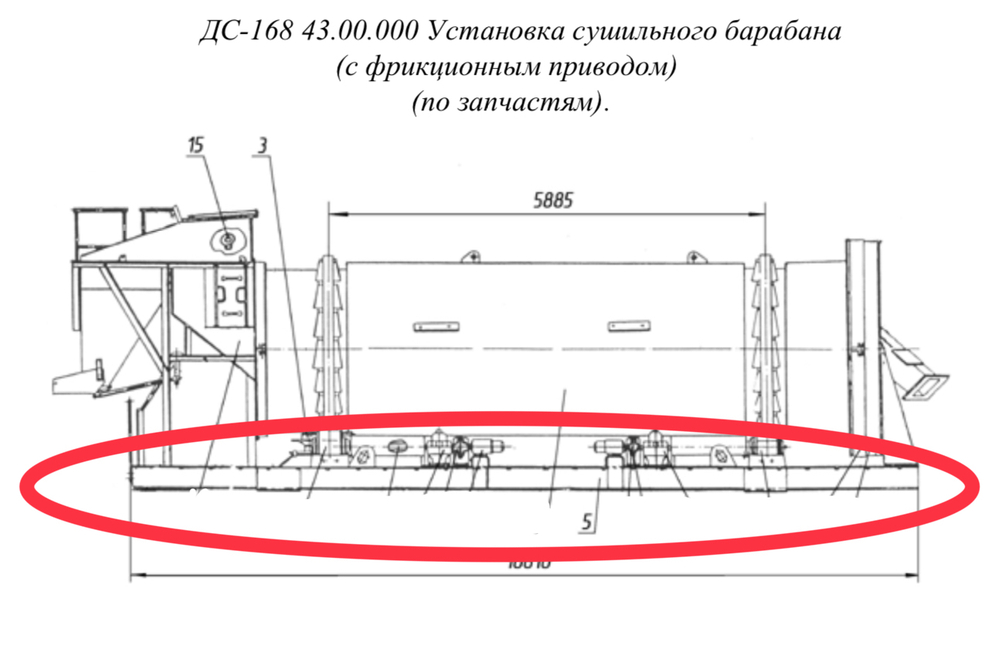ДС-168 43.15.000 Рама