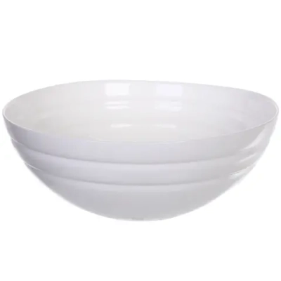 Салатник «White magic» 22,5*8см стеклокерамика Полосы