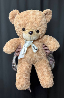 Медведь бежевого цвета