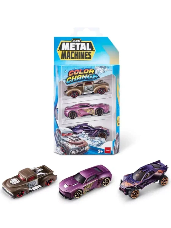 Набор машинок Metal Machines Color Change вариант 3