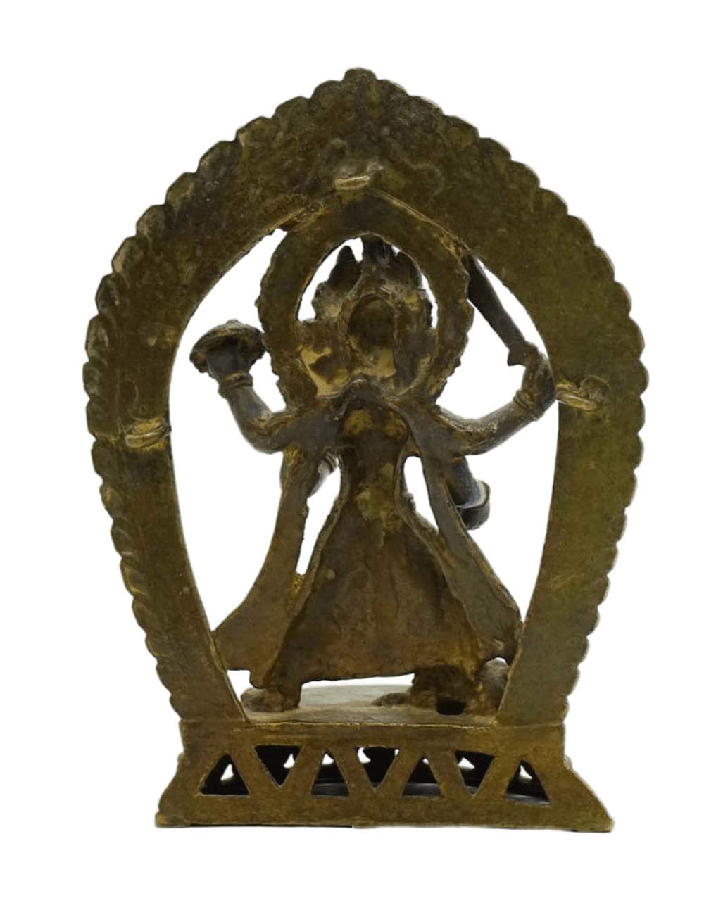 Статуэтка Шивы с кхандой и кхетакой. XIX-XX вв.