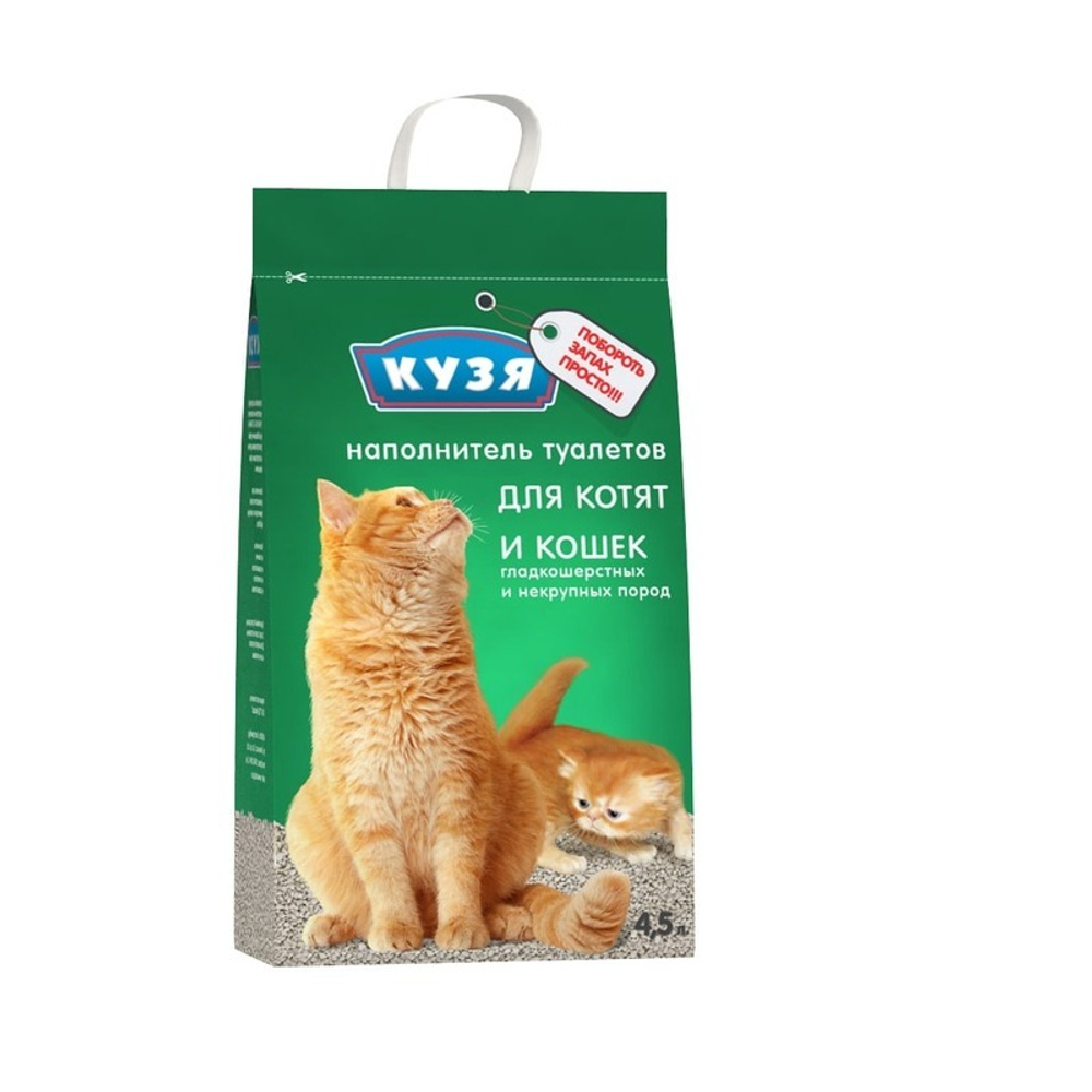 Наполнитель для древесный КУЗЯ, 4,5л