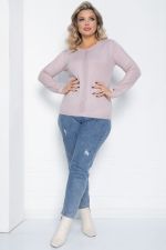 Джемпер Зимний вечер (пудра) Б12409-20 LT Collection