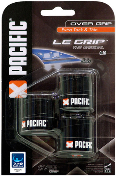 Намотки теннисные Pacific Le Grip The Original black 3P