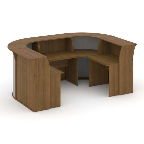 Riva Ресепшен набор вариант №4 А.РН-4 Орех Гварнери 2844*1894*1150