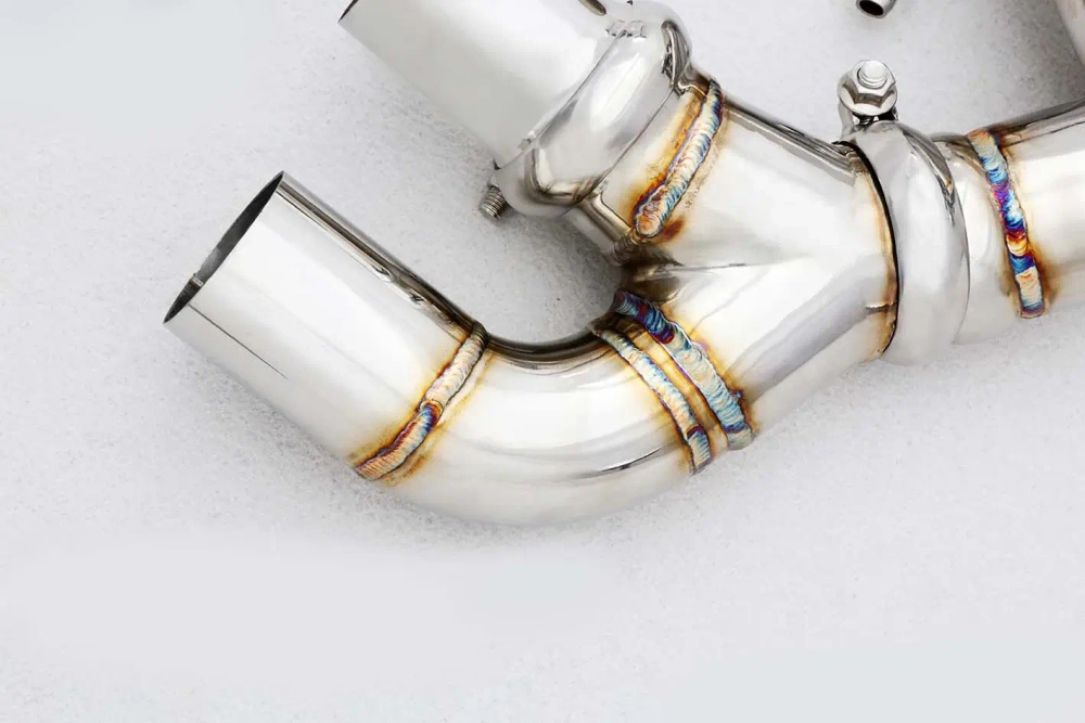 Спортивная выхлопная система с дистанционно управляемыми заслонками для Porsche Cayenne 2.9T 2018+ Порше Каен