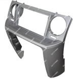 Магнитола для Land Rover Discovery 3 2005-2009 (закругленные углы) - Carmedia SF-9703-2 QLed, Android 12, TS10, CarPlay, 4G SIM-слот