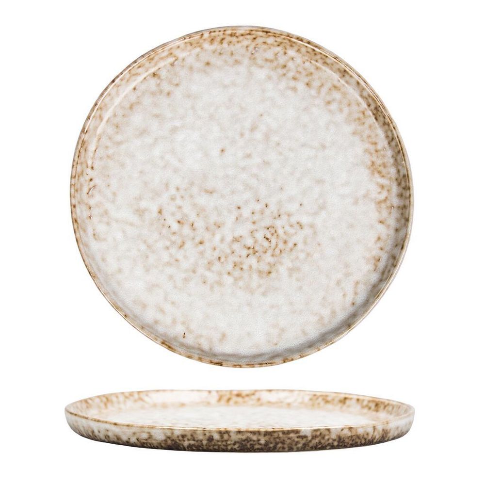 Тарелка с бортом d 21 см h1,5 см Brown Spider Silk P.L. Proff Cuisine [6]