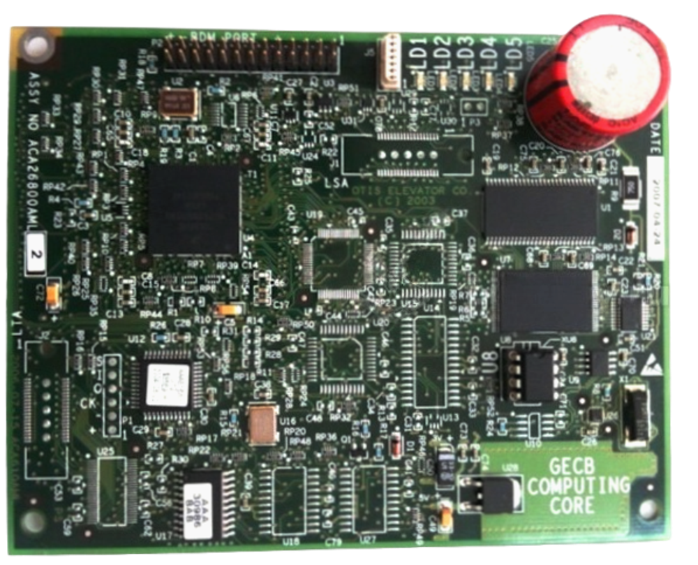 Главная процессорная плата GECB тип AML2 (для GCS222) OTIS.