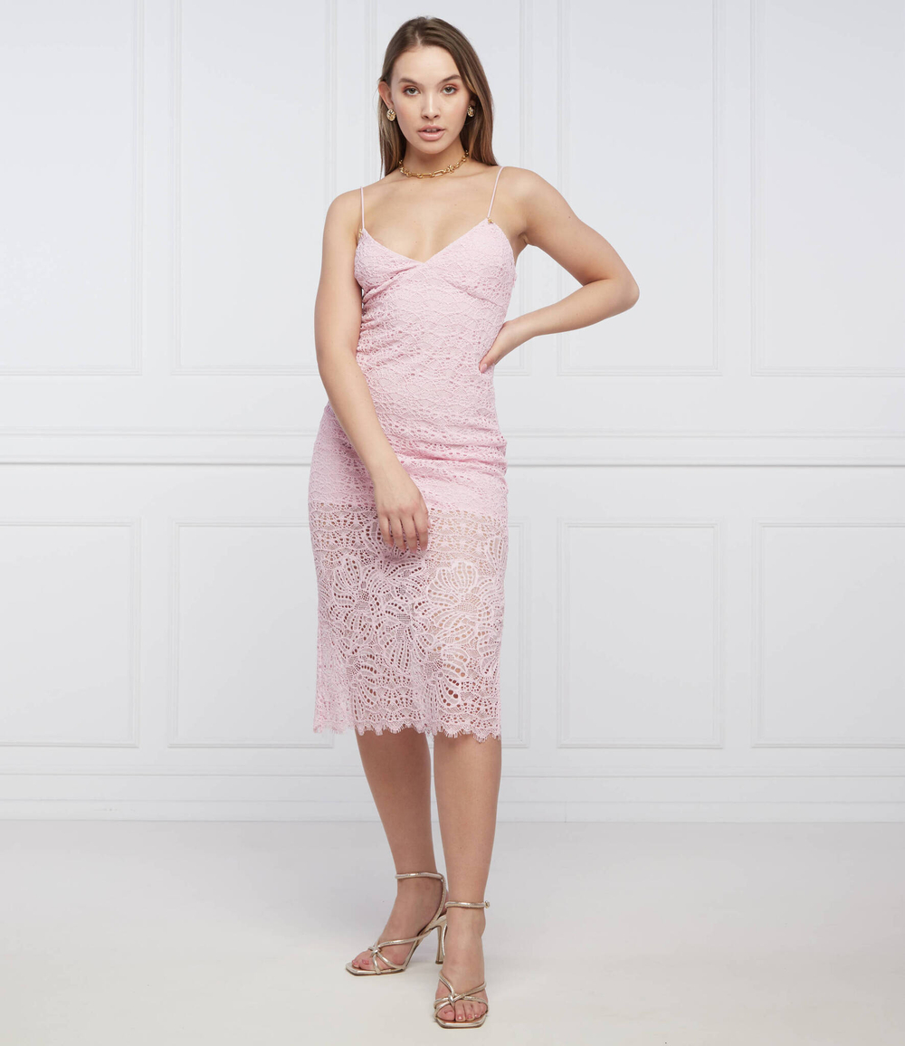 кружевное платье Patrizia Pepe - розовый(2A2427 A079)