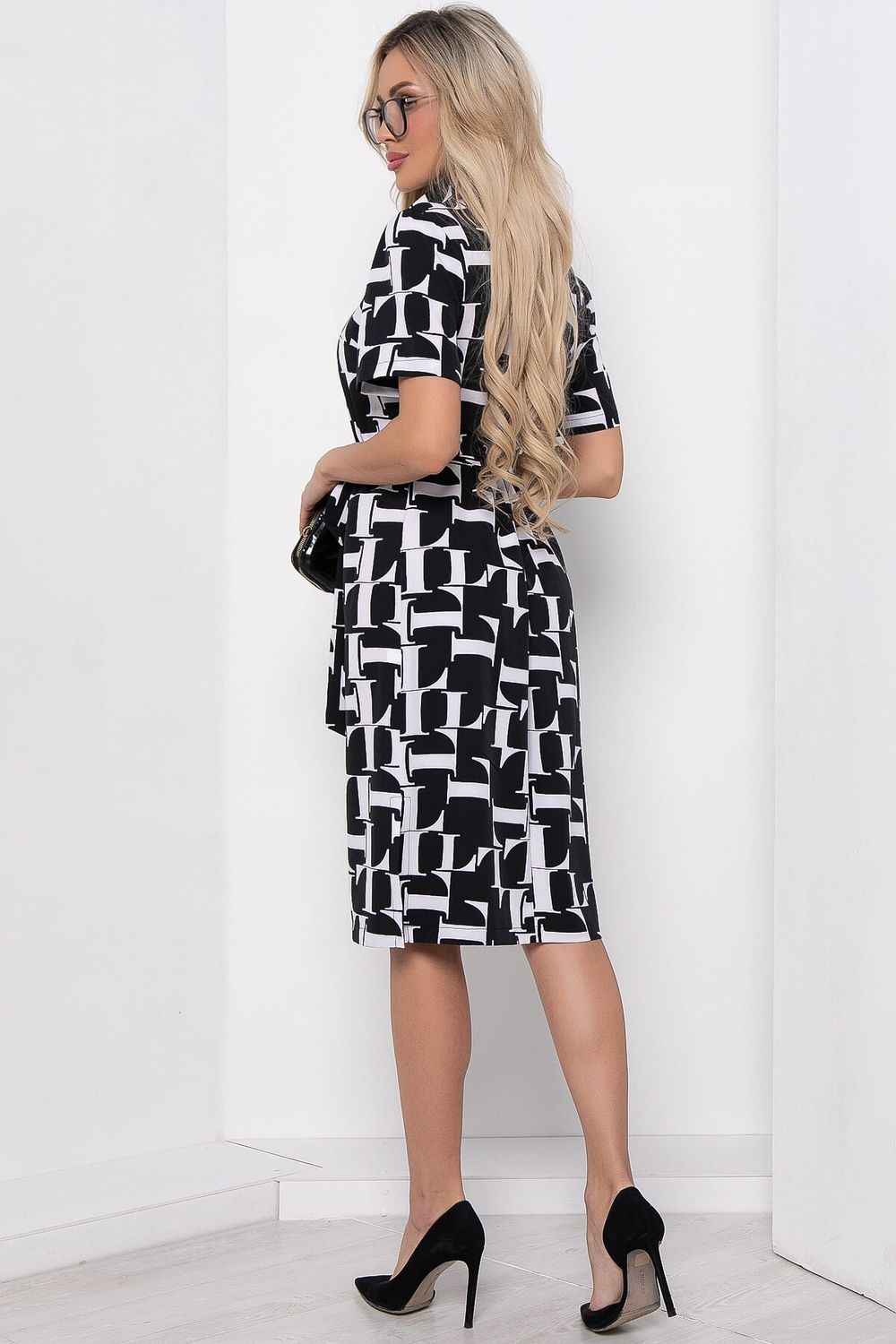 Платье "Выбор стилиста" (черное) П8563 LT Collection