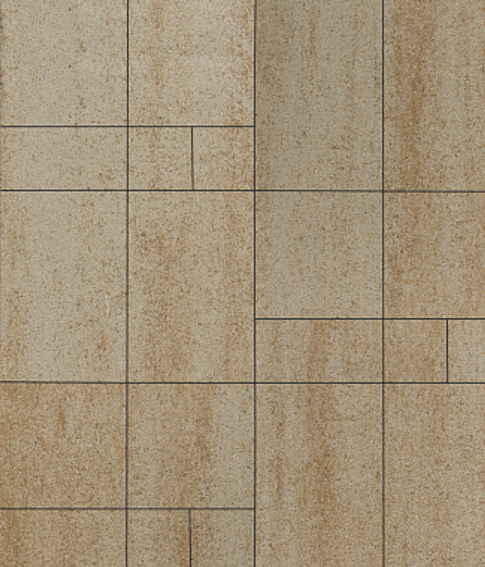 Тротуарная плитка ВЫБОР, форма Грандо, h=60мм