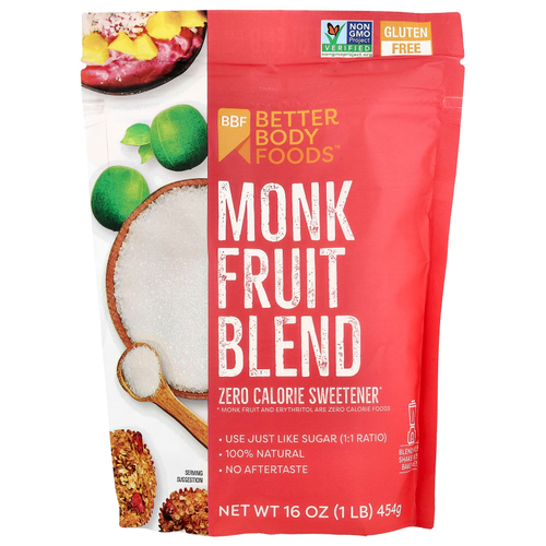 BetterBody Foods, Смесь фруктов монаха, 454 г (1 фунт)