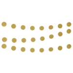 Растяжка «Вечеринка» 2,5 м 5 см Глиттер, (24 штук), золото