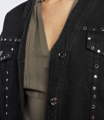 джинсовая куртка Liu Jo - черный(UF1070 D4622)