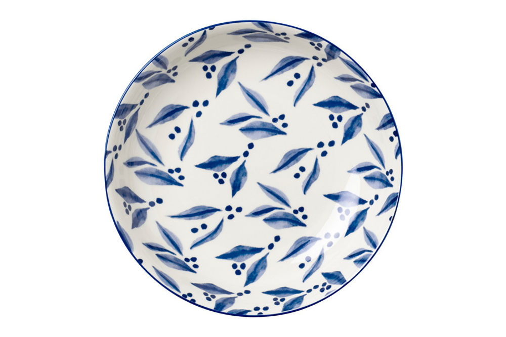 Набор тарелок для пасты 5шт Casa Domani Оливковая ветвь