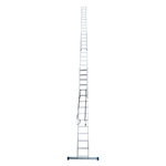 Лестница алюминиевая STAIRS ПРОФИ трехсекционная 16 ступеней (ALP316)