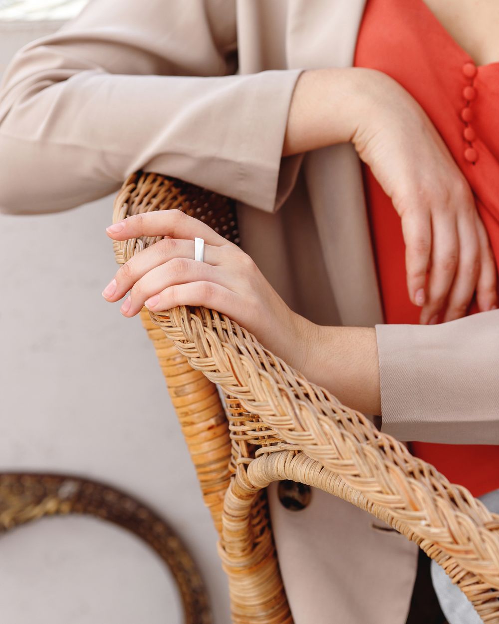 Кольцо Twisted Square